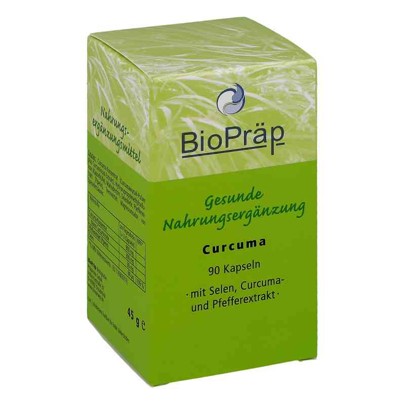 Curcuma kapsułki 90 szt. od BioPräp Biolog.Präp.Handelsges.mbH PZN 01155880
