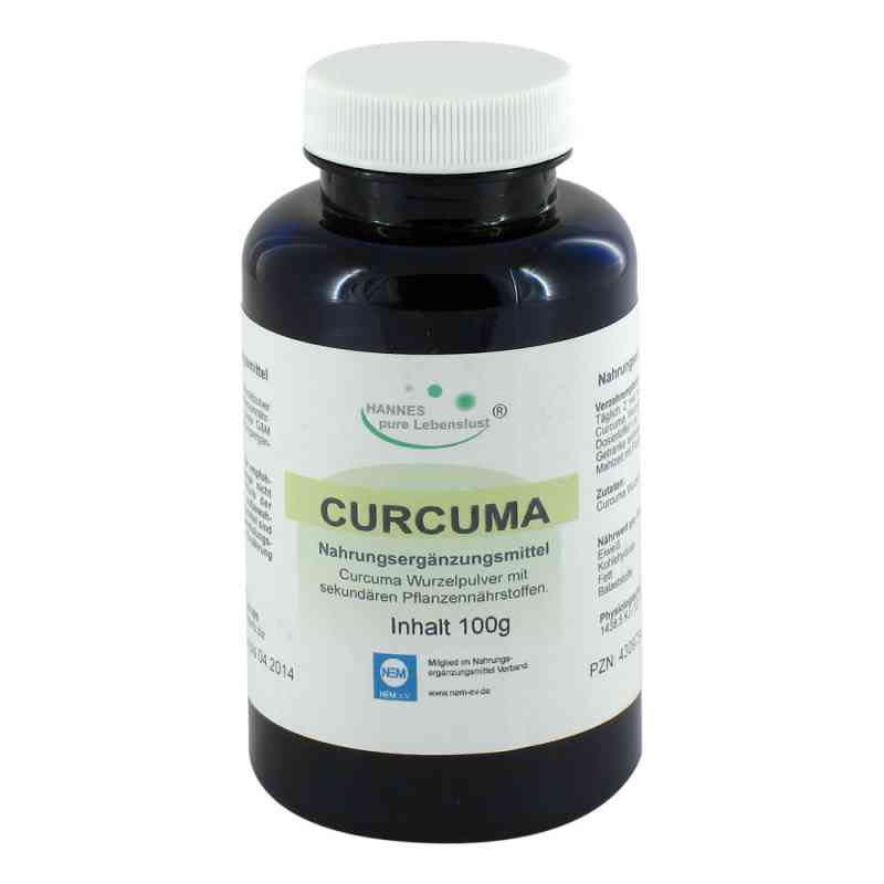 Curcuma proszek 100 g od G & M Naturwaren Import GmbH & Co. KG PZN 04309734