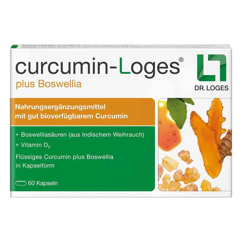 Curcumin-loges plus Boswellia kapsułki 60 szt. od Dr. Loges + Co. GmbH PZN 14037231