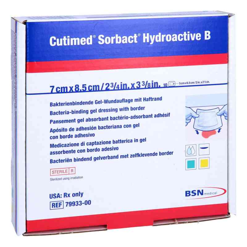 Cutimed Sorbact Hydroactive B Gel-v.7x8,5 cm haft. 10 szt. od ToRa Pharma GmbH PZN 14221472