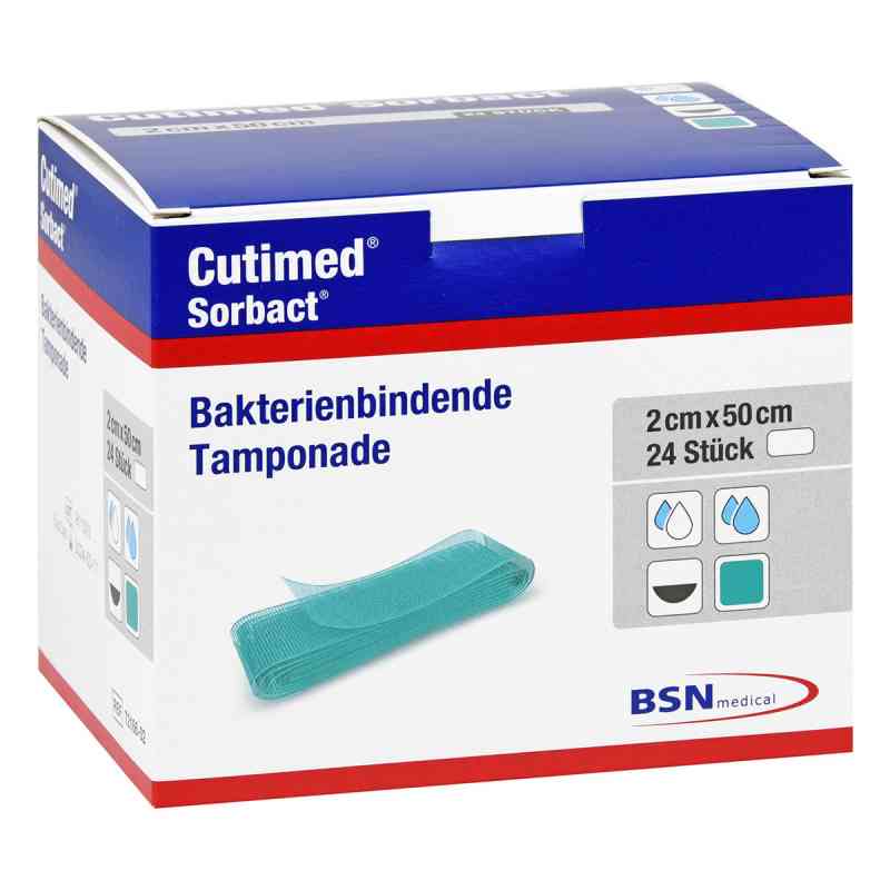 Cutimed Sorbact Tamponaden 2x50 cm 24 szt. od ToRa Pharma GmbH PZN 11285098