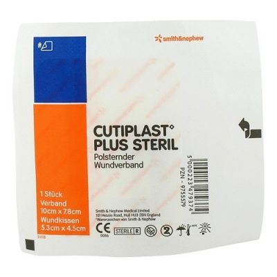 Cutiplast Plus Steril 7,8x10 cm Verband 1 szt. od Smith & Nephew GmbH PZN 09755579