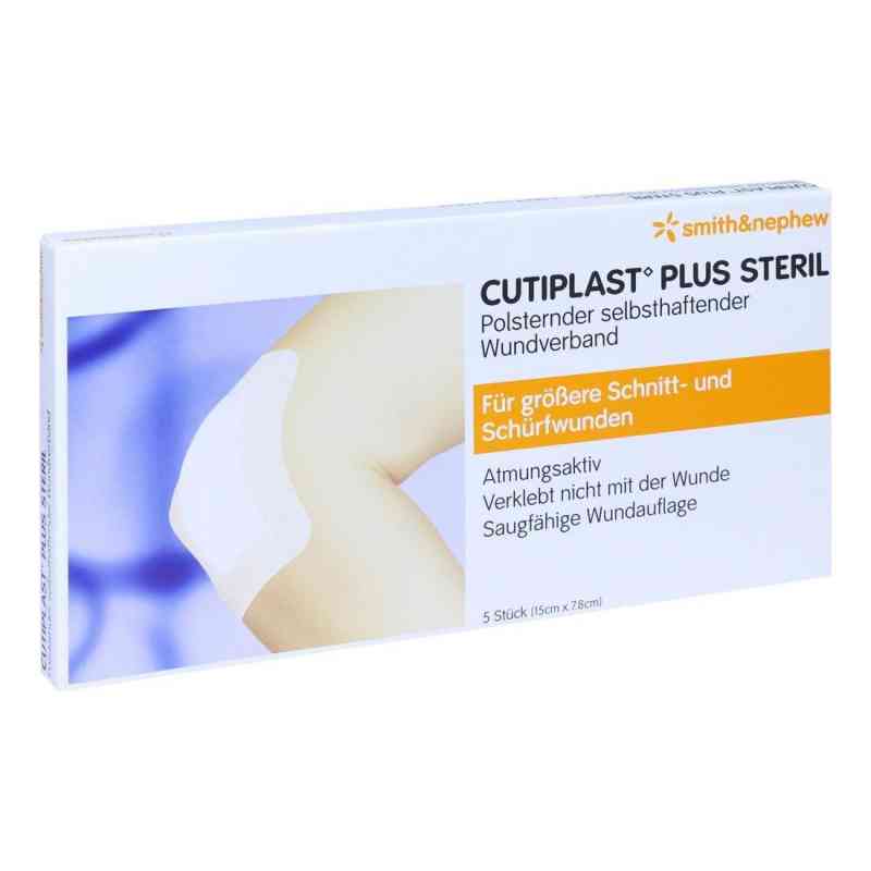 Cutiplast Plus steril 7,8x15 cm Verband 5 szt. od Smith & Nephew GmbH PZN 10325430