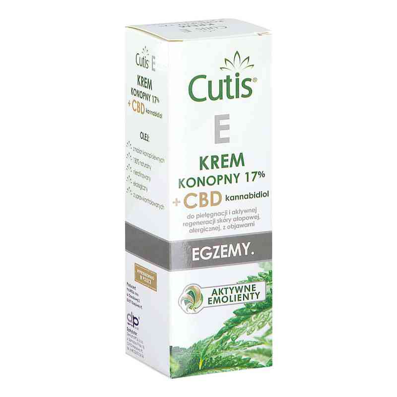 CUTIS E - EGZEMA krem konopny 17% + CBD 120 ml od MYLAB SP. Z O.O. PZN 08304072