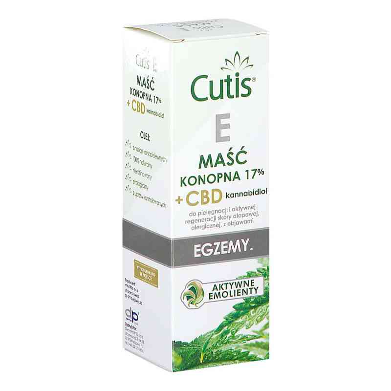 CUTIS E - EGZEMA maść konopna 17% + CBD 120 ml od  PZN 08304073