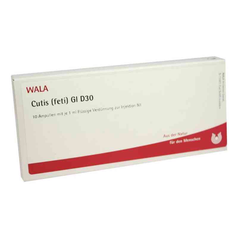 Cutis Feti Gl D 30 Amp. 10X1 ml od WALA Heilmittel GmbH PZN 03357731