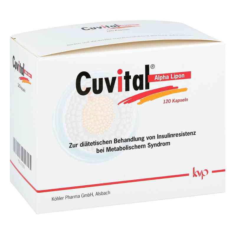 Cuvital Alpha Lipon kapsułki 120 szt. od Köhler Pharma GmbH PZN 01797839