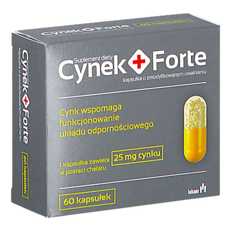 Cynek+ Forte kapsułki 60  od KREO SP. Z O.O. PZN 08303578