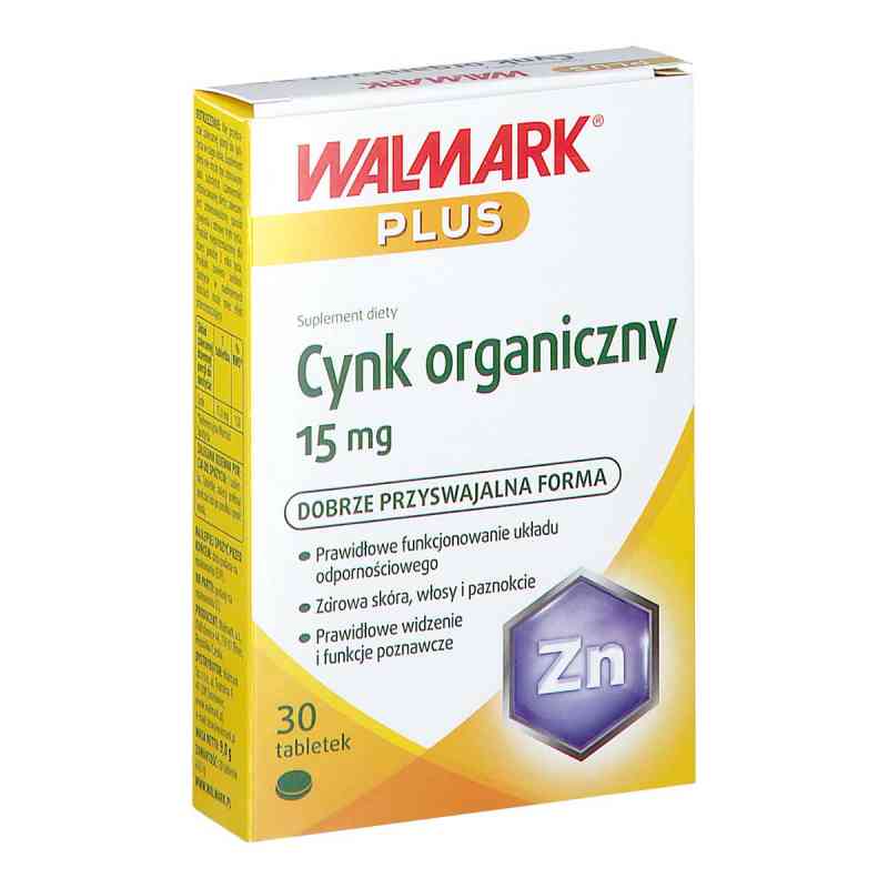 Cynk tabletki 30  od WALMARK A.S. PZN 08302716