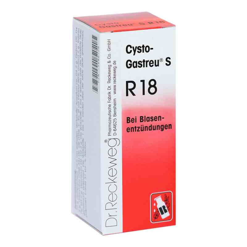 Cysto Gastreu S R 18 Tropfen 50 ml od Dr.RECKEWEG & Co. GmbH PZN 01686726