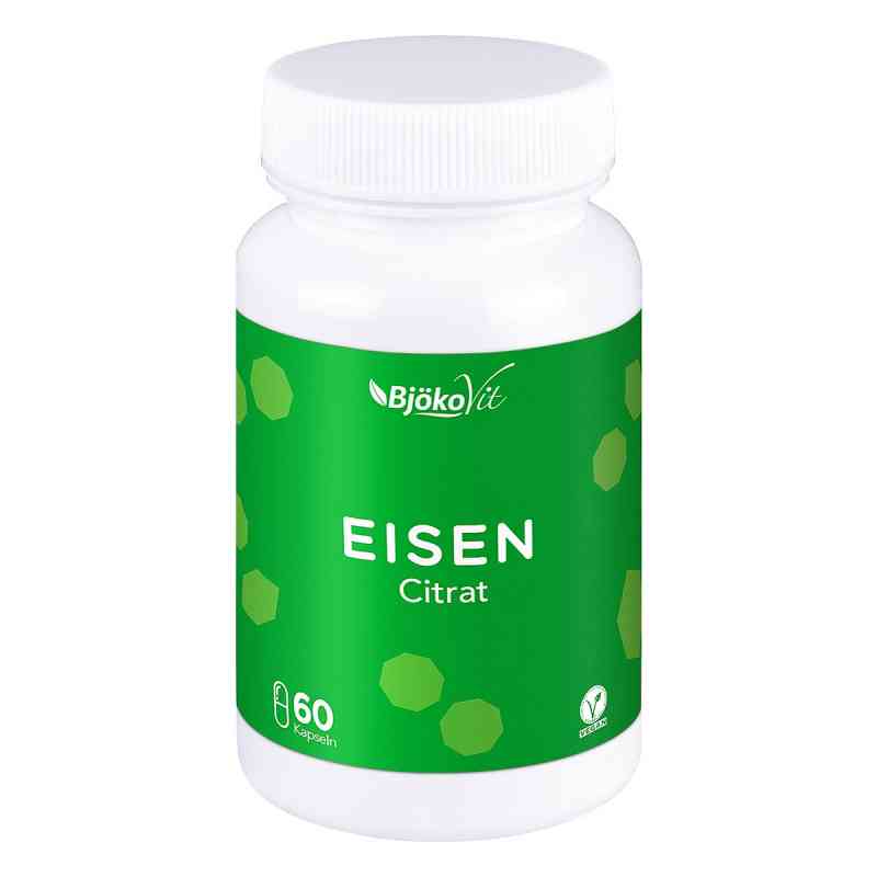 Cytrynian żelaza – kapsułki wegetariańskie 60 szt. od Kolbe Nutrition GmbH PZN 10261569
