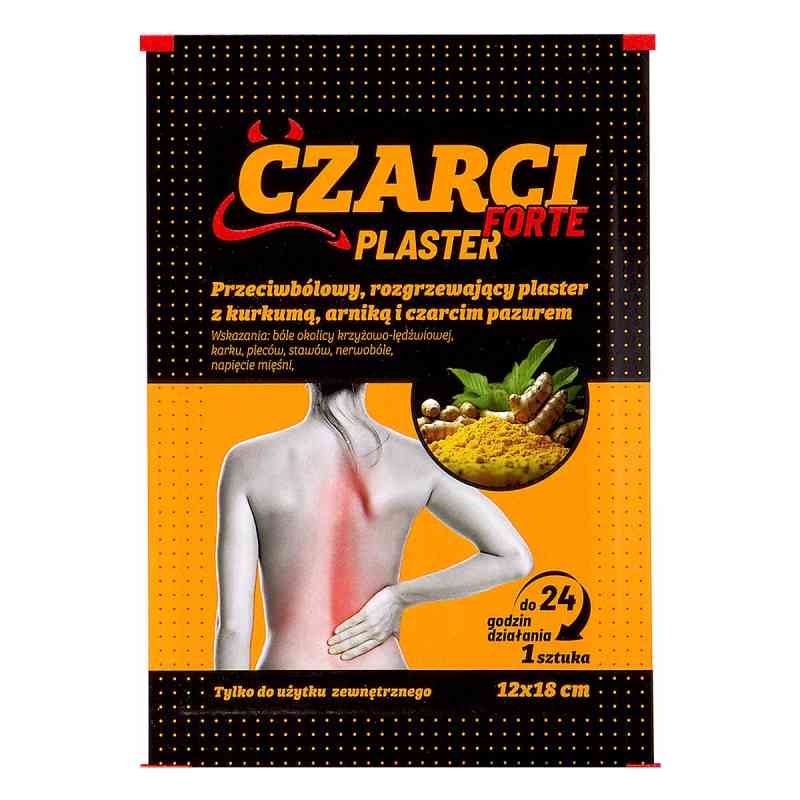 Czarci Forte Plaster 1  od SEYITLER KIMAY SANAYI A.S. PZN 08306221