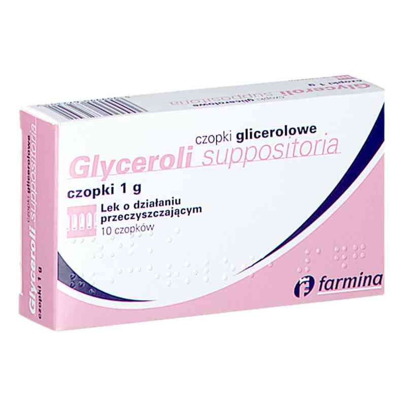 Czopki glicerolowe 10  od FARMINA SP. Z O.O. PZN 08302533