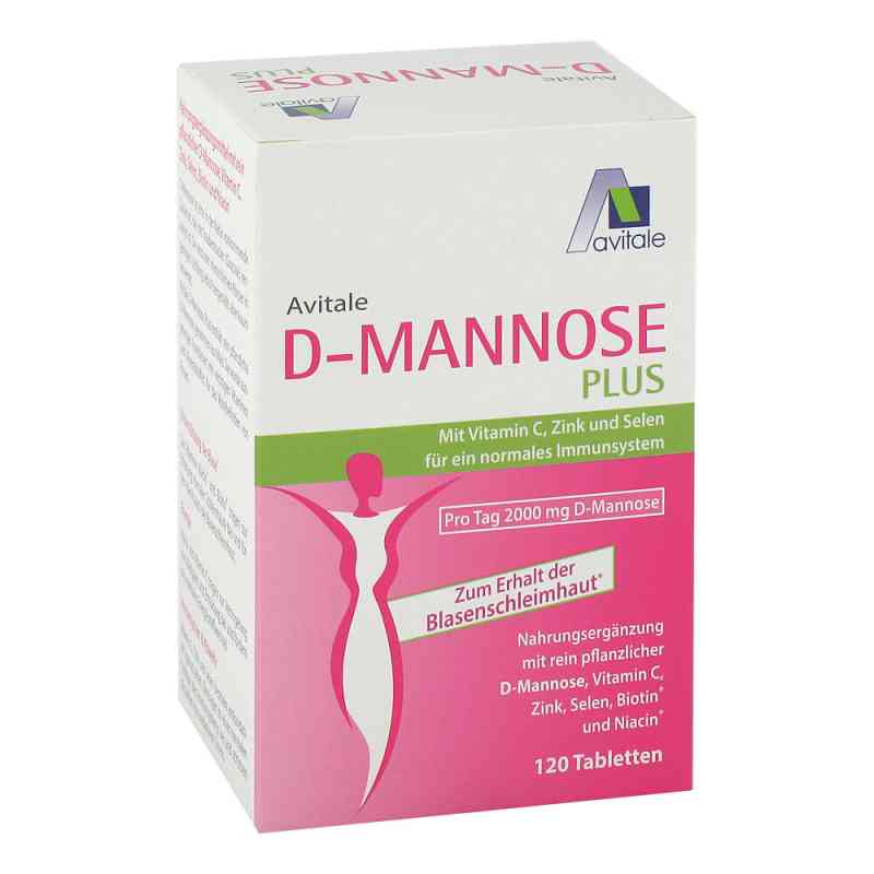 D-mannose Plus 2000 mg tabletki 120 szt. od Avitale GmbH PZN 15743830