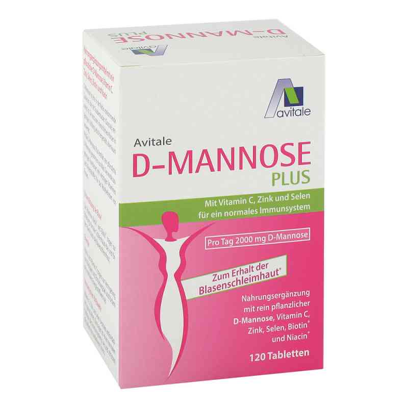 D-mannose Plus 2000 mg tabletki 120 szt. od Avitale GmbH PZN 15743830