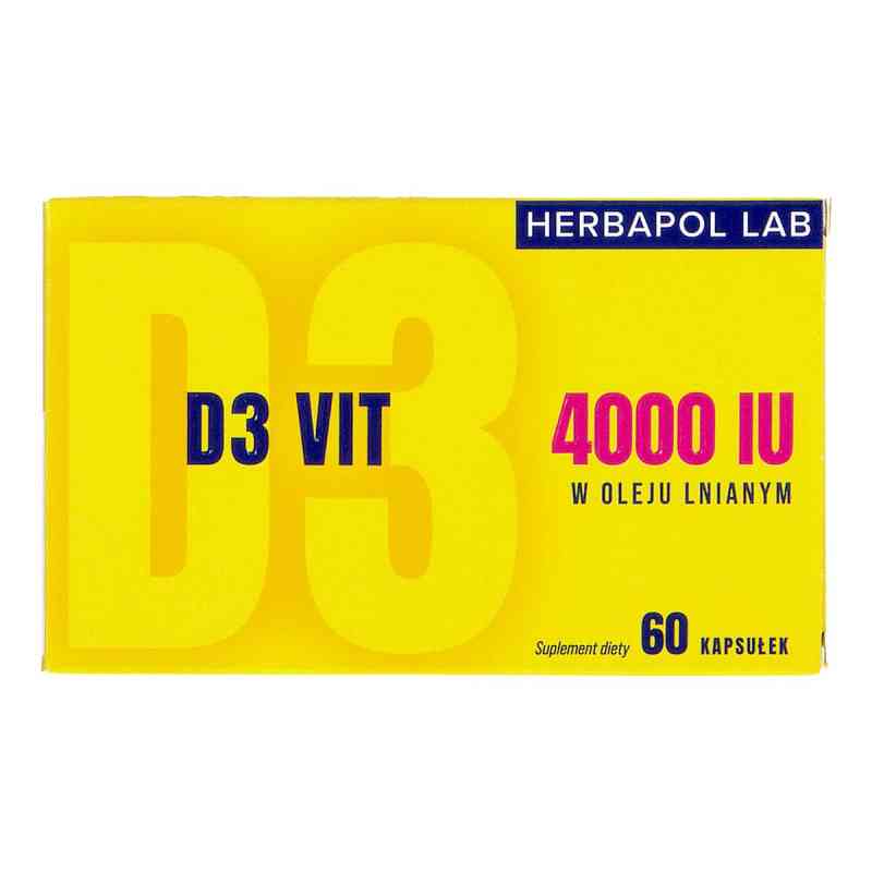 D3 Vit 4000 Herbapol Lab kapsułki 60  od EUROPHARMA ALLIANCE SP. Z O.O. PZN 08305173