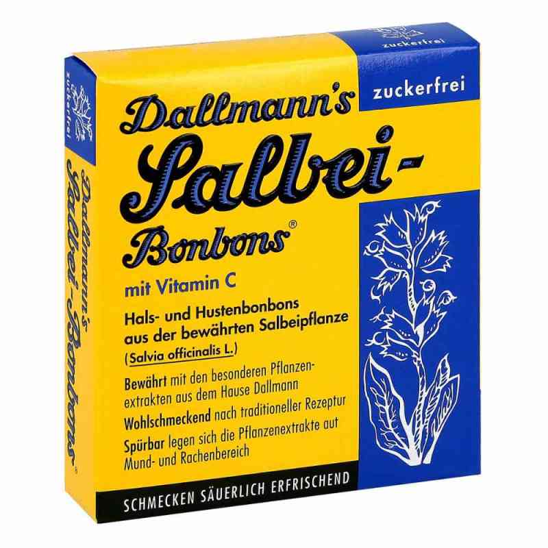 Dallmann's cukierki z szałwią bez cukru 20 szt. od Dallmann's Pharma Candy GmbH PZN 03531896