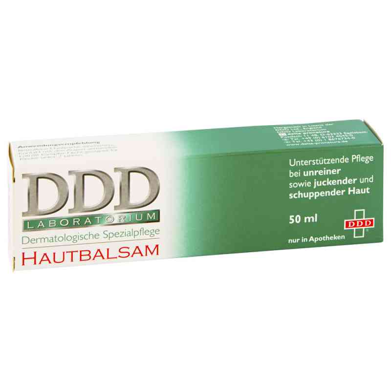 Ddd balsam do ciała - pielęgnacja dermatologiczna 50 g od delta pronatura Dr. Krauss & Dr. PZN 03733654