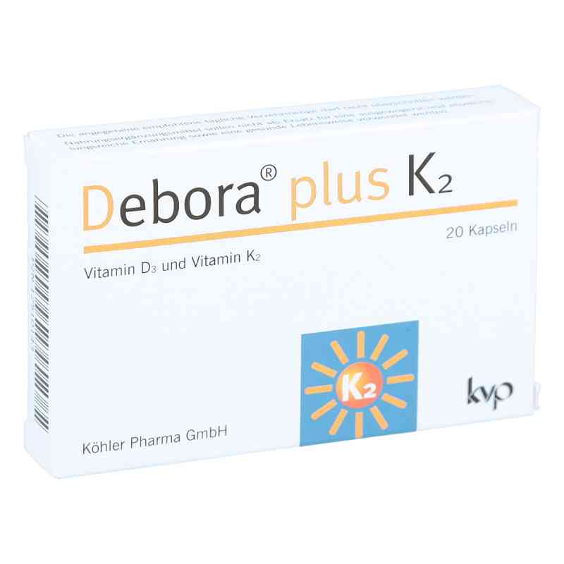 Debora plus K2 kapsułki 20 szt. od Köhler Pharma GmbH PZN 12510143