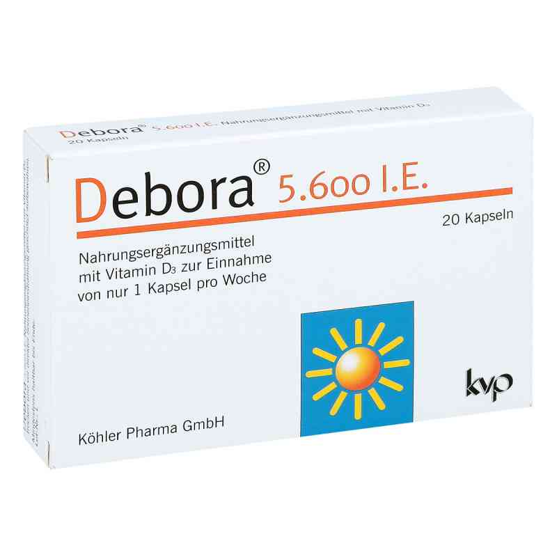 Debora witamina D 5.600 I.e. kapsułki  20 szt. od Köhler Pharma GmbH PZN 11049707