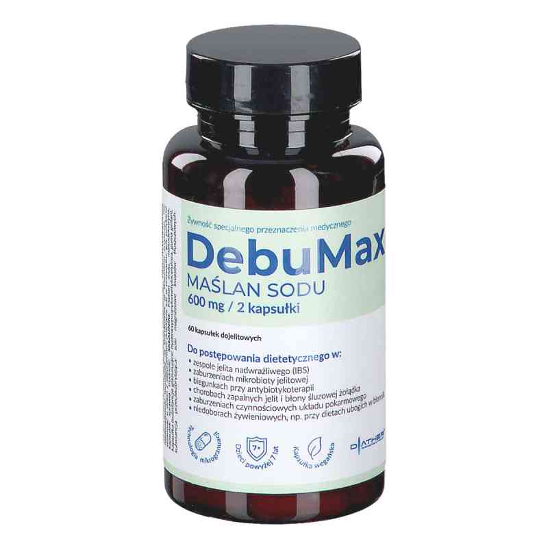 DebuMax Maślan Sodu 60  od DIATHER PETRUSEWICZ SP.K.  PZN 08305473