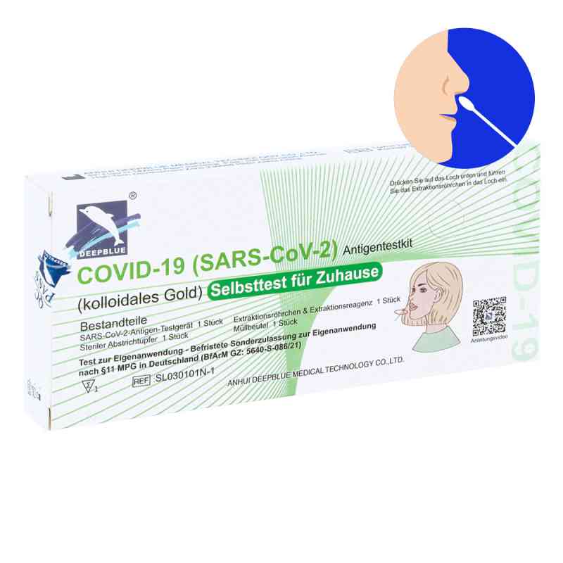 Deepblue Medical COVID-19 (SARS-CoV-2) test antygenowy 1 szt. od  PZN 08101435