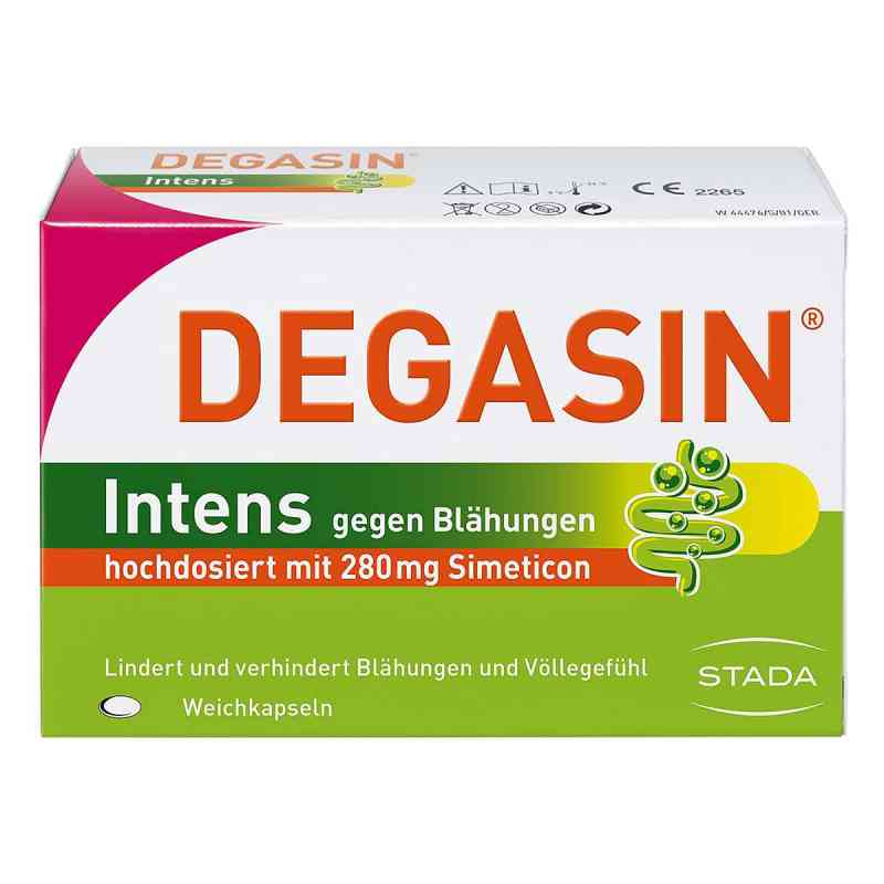 Degasin Intens 280 mg przeciw wzdęciom i uczuciu pełności 32 szt. od STADA Consumer Health Deutschland GmbH PZN 16944476