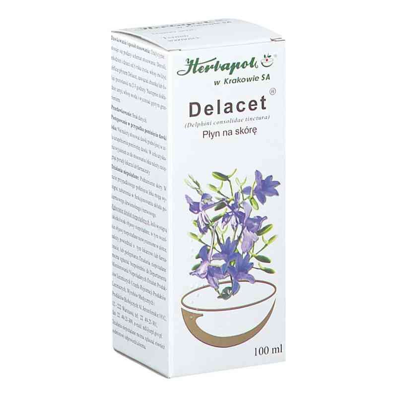 Delacet płyn na skórę Herbapol 100 ml od KRAKOWSKIE ZAKŁADY ZIELARSKIE 