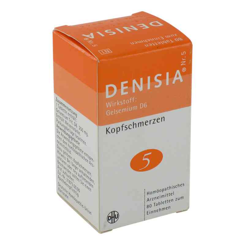 Denisia 5 Kopfschmerzen Tabl. 80 szt. od DHU-Arzneimittel GmbH & Co. KG PZN 08494390