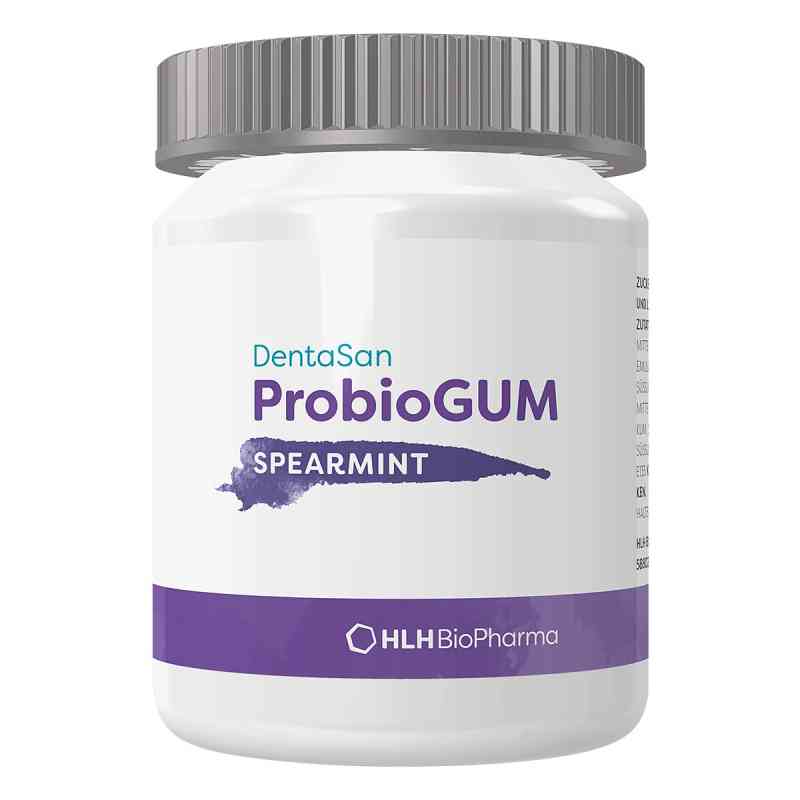 DentaSan ProbioGUM Spearmint Kaugummi 30 szt. od HLH BioPharma GmbH PZN 15660357