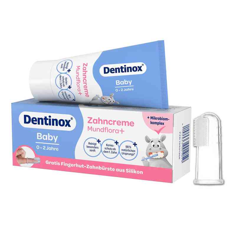 Dentinox® Krem do zębów Mundflora+ Baby 30 ml od Dentinox Gesellschaft für pharmazeutische Präparat PZN 19401368