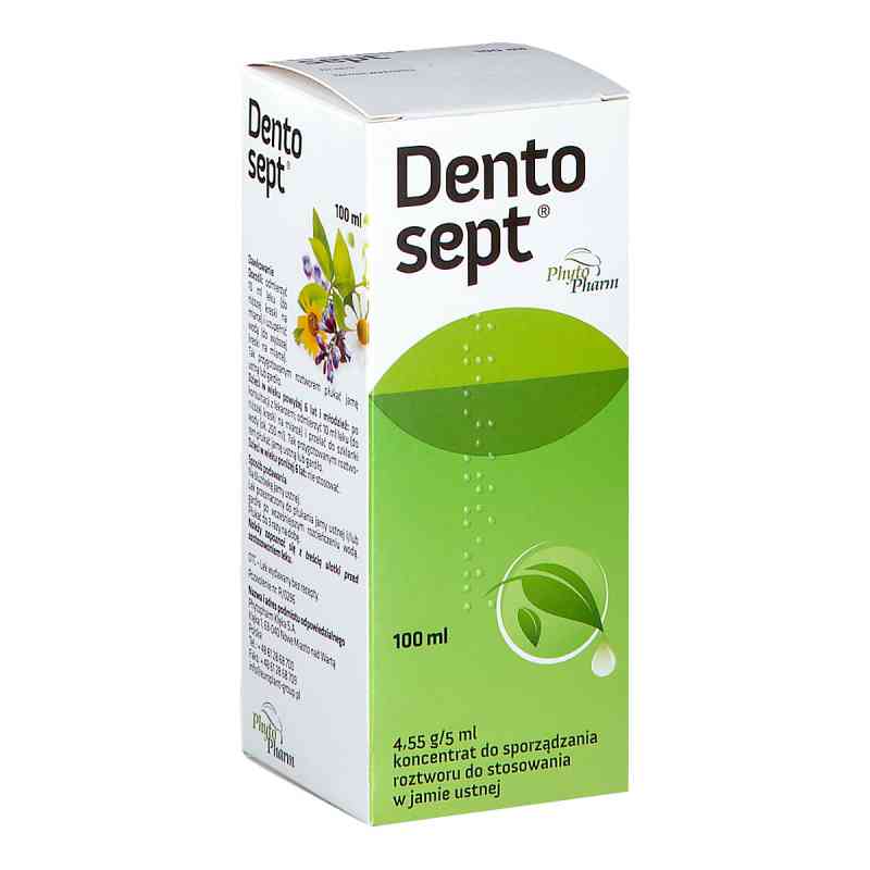 Dentosept 100 ml od PHYTOPHARM KLĘKA S.A. PZN 08301037