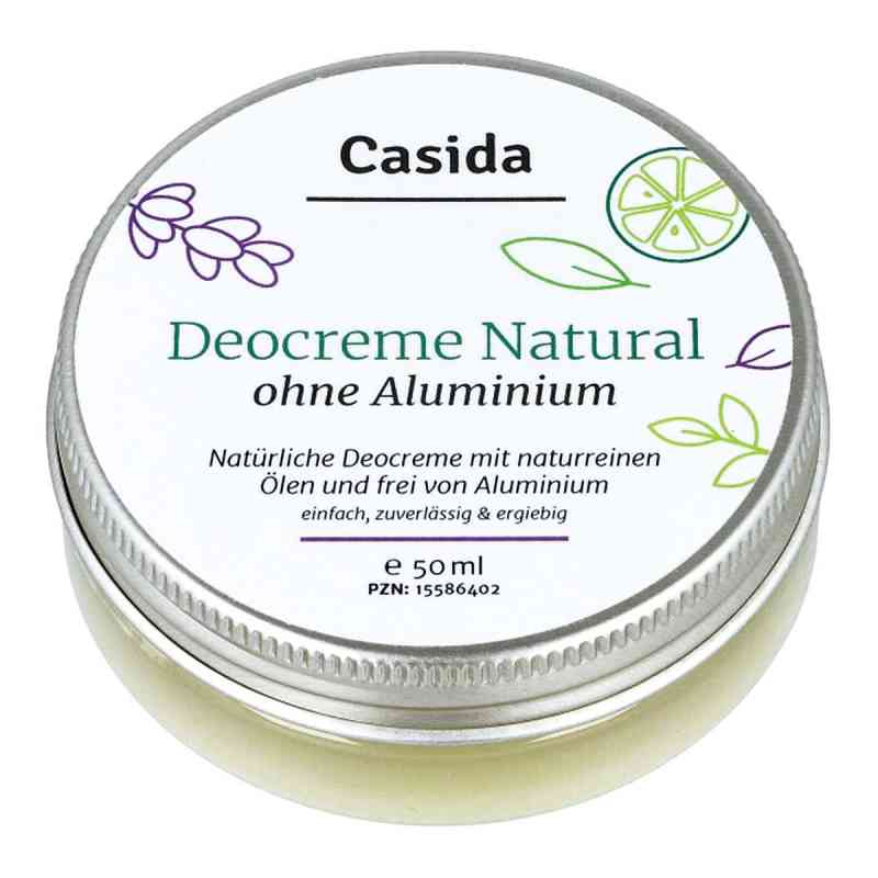 Deo Krem bez aluminium naturalny 50 ml od Casida GmbH PZN 15586402