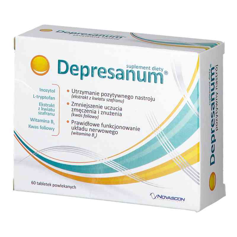 Depresanum tabletki 60 tabl. od NOVASCON PHARMACEUTICALS SP. Z O.O. PZN 08300308