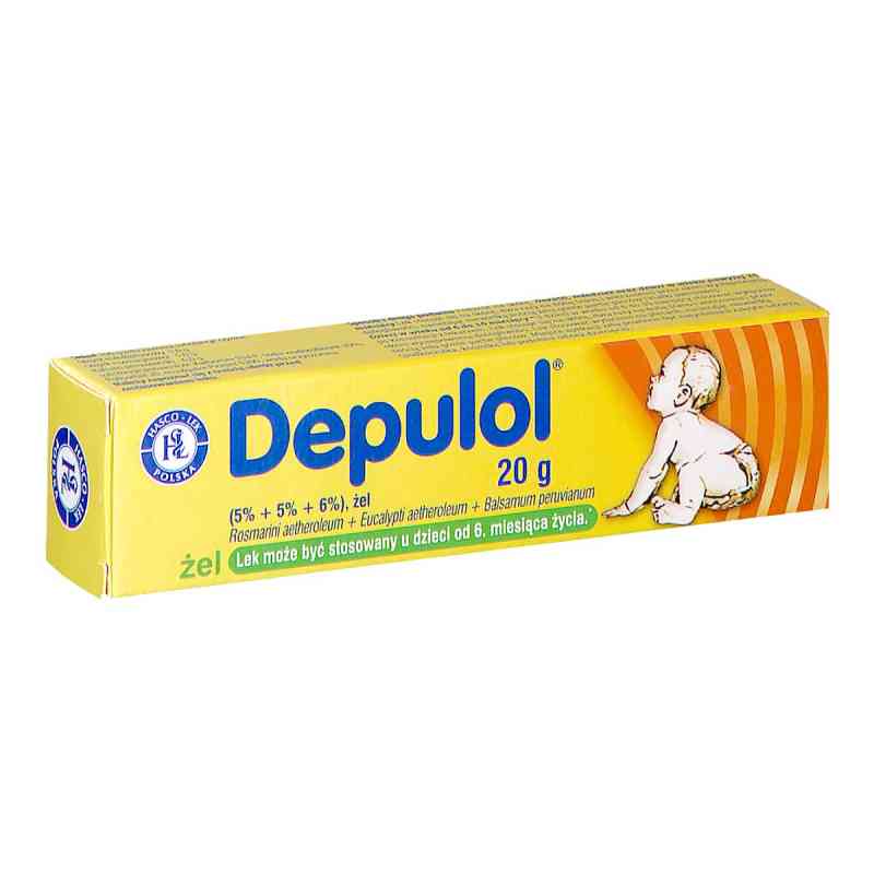 Depulol żel 20 g od PRZEDSIĘBIORSTWO PRODUKCJI FARMACEUTYCZNEJ HASCO-L PZN 08302531