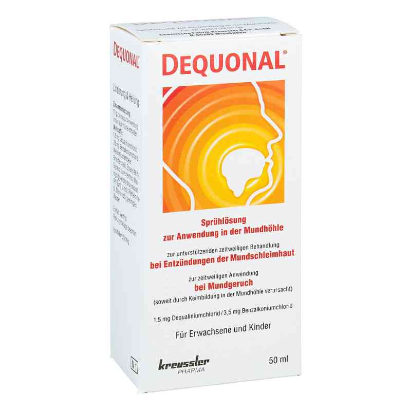 Dequonal spray 50 ml od Chem. Fabrik Kreussler & Co. Gmb PZN 02057352