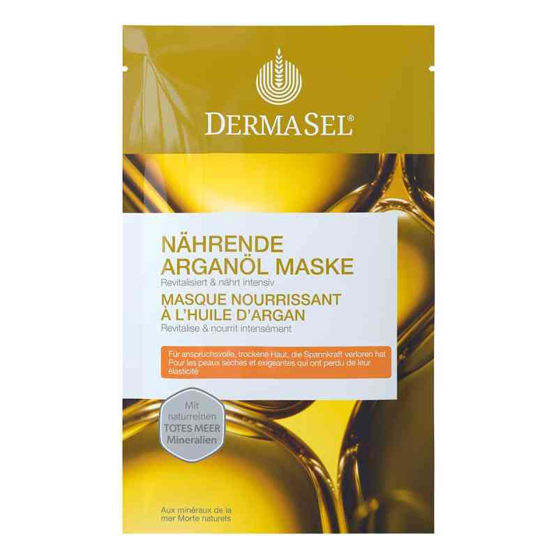 Dermasel Maska z olejkiem arganowym 12 ml od MCM KLOSTERFRAU Vertr. GmbH PZN 11346776