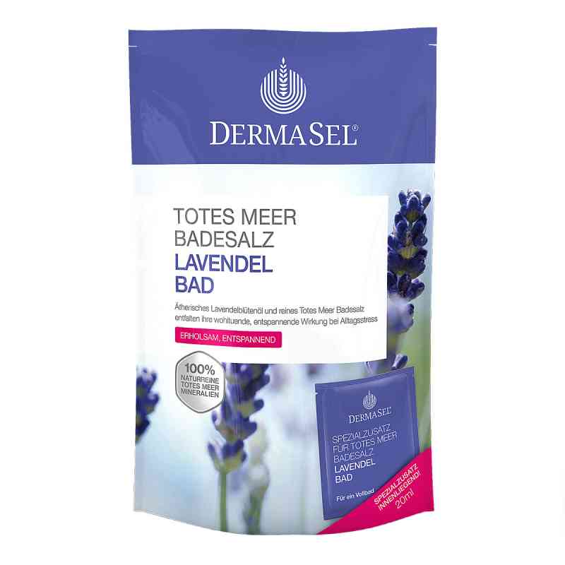 Dermasel sól do kąpieli z Morza Martwego z olejkiem lawendowym 1 op. od MCM KLOSTERFRAU Vertr. GmbH PZN 07389811