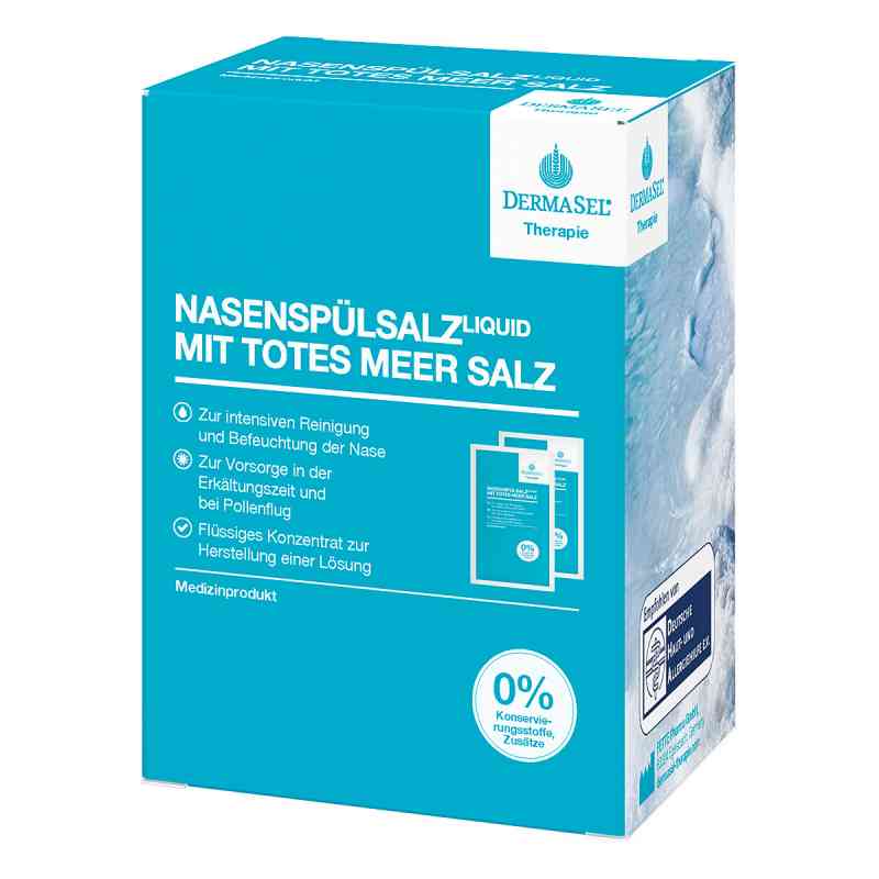 Dermasel Therapie Totes Meer Nasenspülsalz liquid 20 szt. od MCM KLOSTERFRAU Vertr. GmbH PZN 14242416