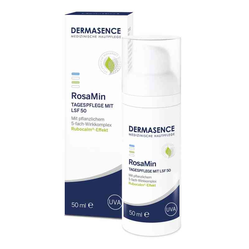 Dermasence RosaMin pielęgnacja dzienna z LSF 50 50 ml od Medicos Kosmetik GmbH & Co. KG PZN 16901099