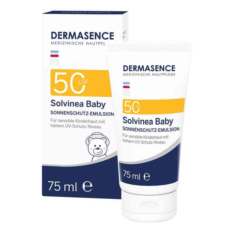 Dermasence Solvinea Krem Baby SPF 50 75 ml od Medicos Kosmetik GmbH & Co. KG PZN 16144327