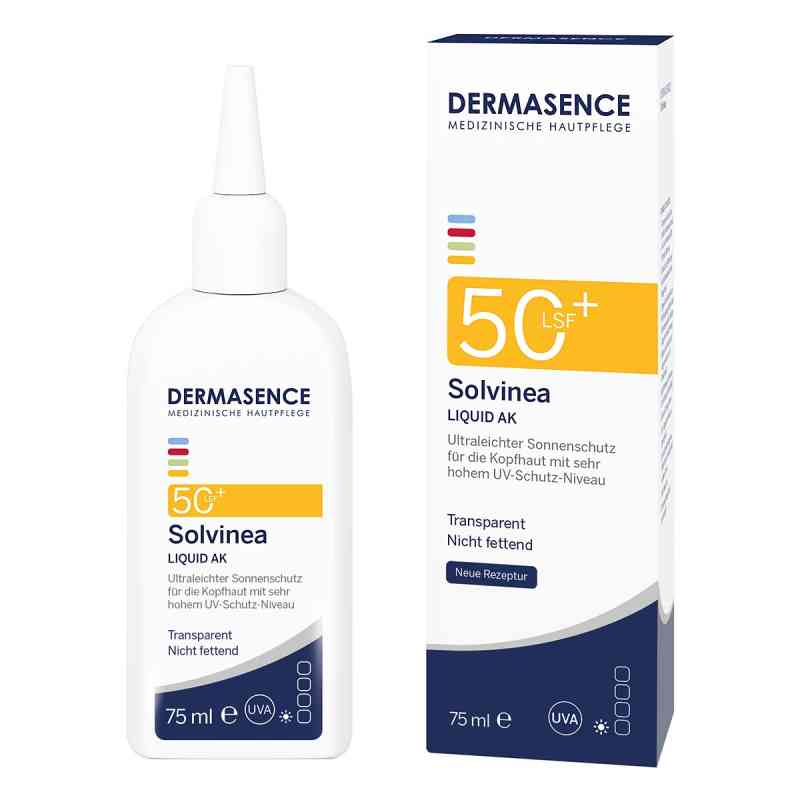 Dermasence Solvinea Liquid Ak Lsf 50+ 75 ml od  PZN 17971104