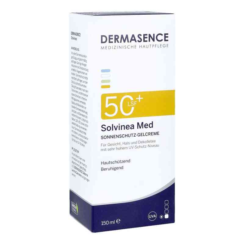 Dermasence Solvinea Med LSF 50+ krem-żel 150 ml od P&M COSMETICS GmbH & Co. KG PZN 12404984