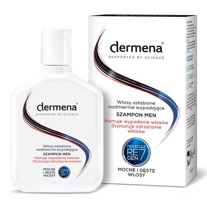 Dermena Men szampon hamujący wypadanie włosów 200 ml od PHARMENA S.A. PZN 08300352