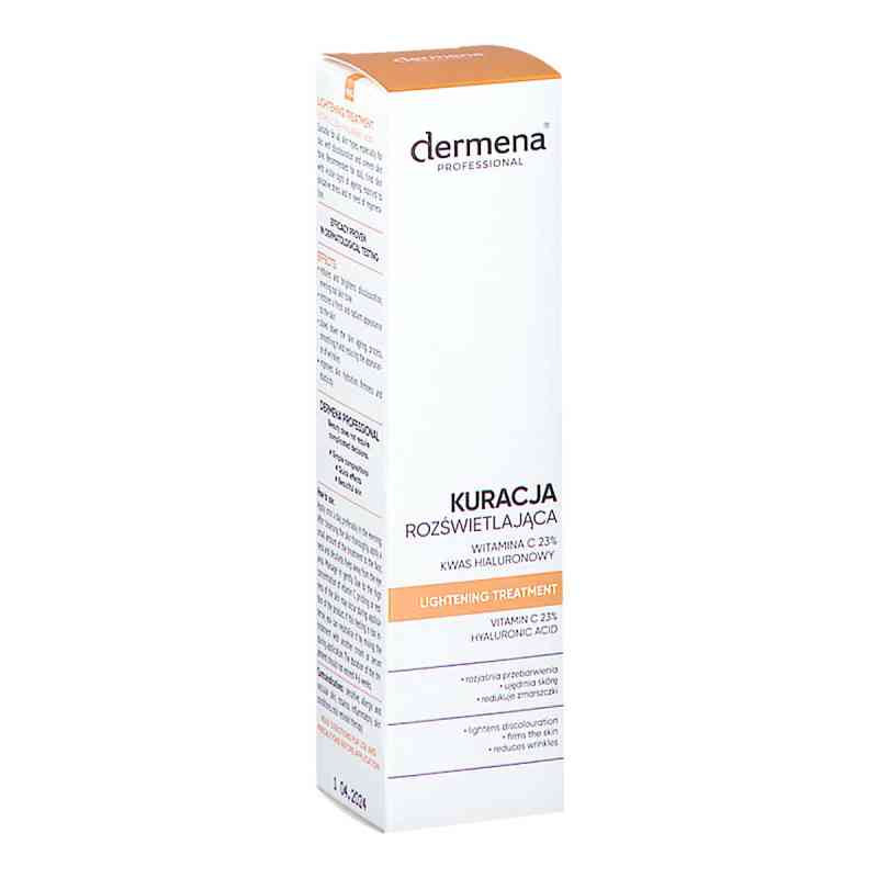 DERMENA PROFESSIONAL Kuracja rozświetlająca Witamina C 23% Kwas  20 ml od PHARMENA S.A. PZN 08303422