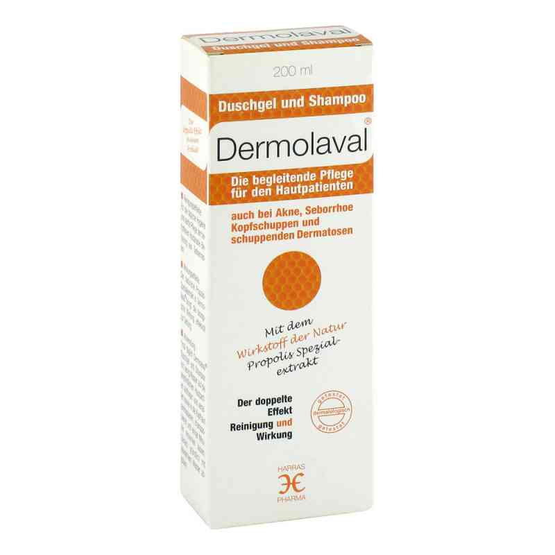 Dermolaval Duschgel+shampoo f.d.Hautpatienten 200 ml od Harras Pharma Curarina Arzneimittel GmbH PZN 01745506