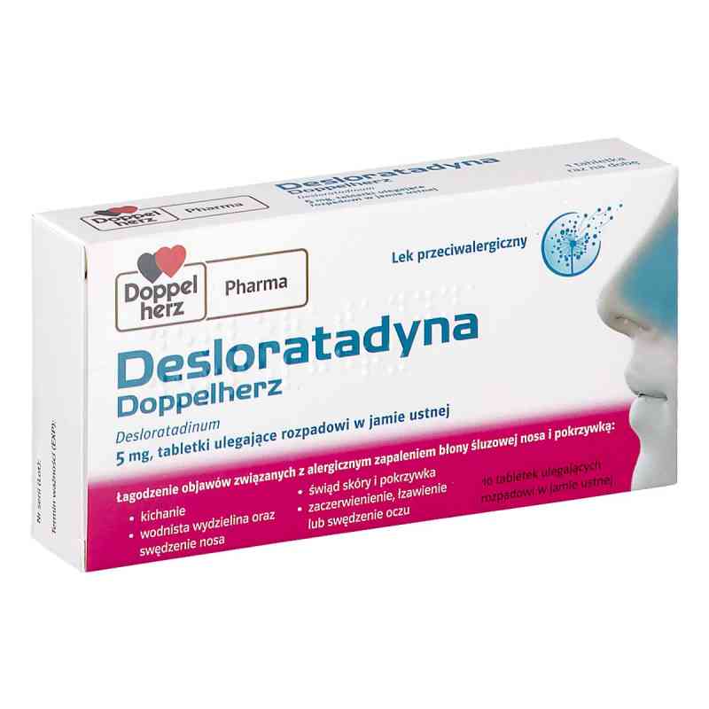 Desloratadyna Doppelherz tabletki 10  od GENEPHARM S.A. PZN 08306254