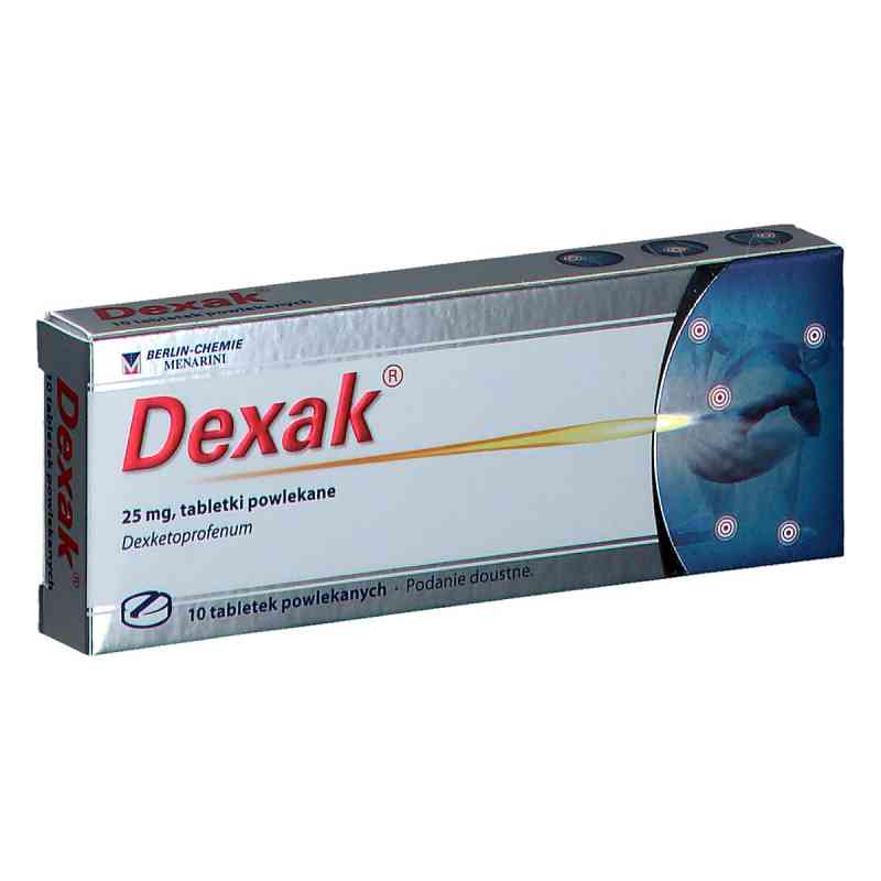 Dexak 10 tabl. od A.MENARINI MANUFACTURING LOGIST.AND SERV. S.R.L. PZN 08301298