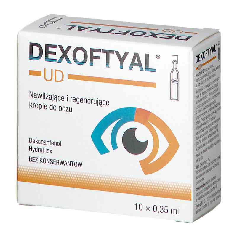 Dexoftyal UD krople do oczu 10 minimsów od VERCO PZN 08300774