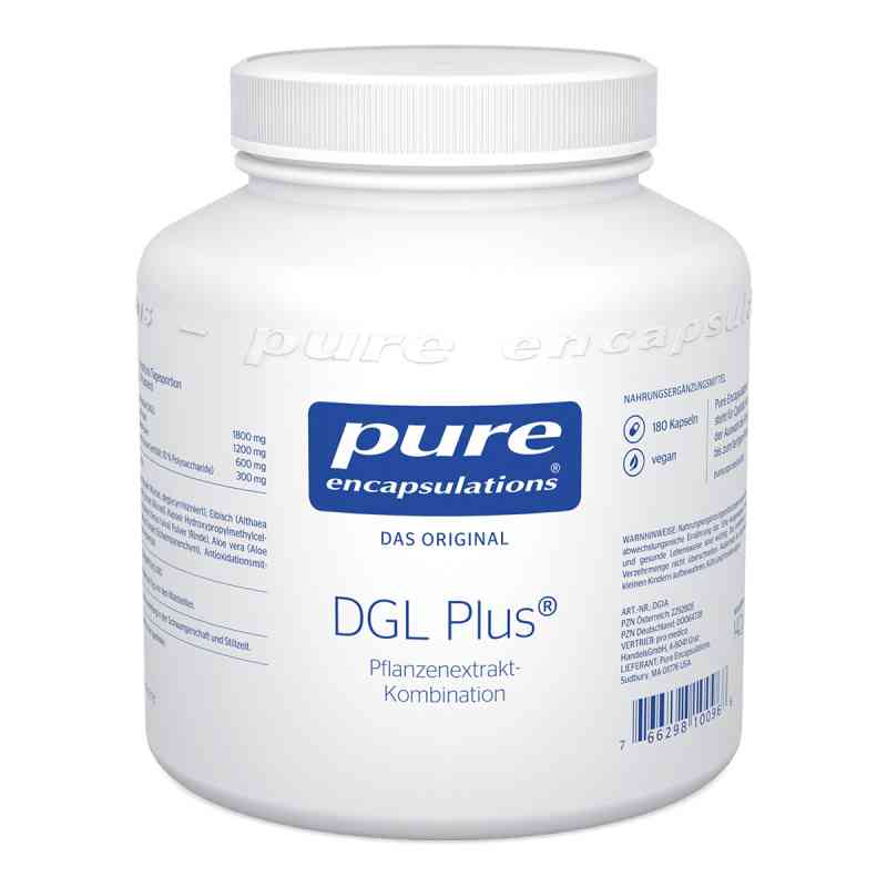 Dgl Plus kapsułki 180 szt. od pro medico GmbH PZN 00064738